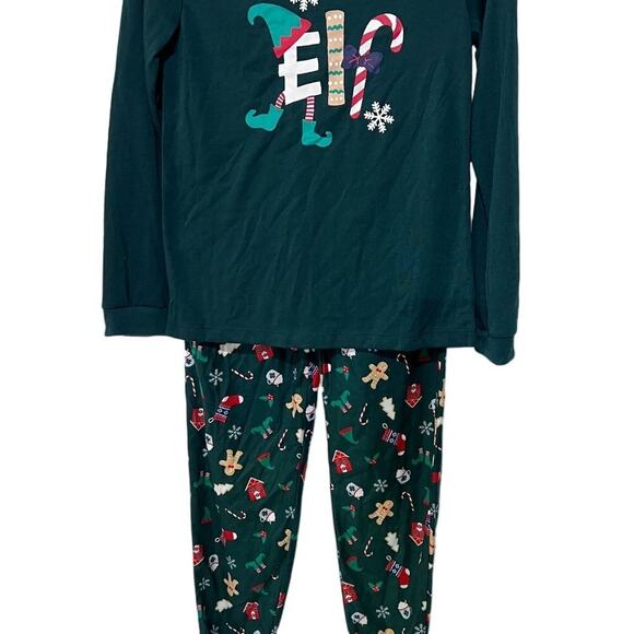 FAMILY PAJAMAS MACY'S TODDLER 2-PC ELFING CHRISTMAS HOLIDAY PJS SET SIZE 2T-3T - Picture 4 of 5